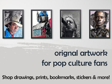 Purchase Original Art Prints, Drawings, Buttons, Stickers, Bookmarks and more from JFH's own John DiBiase!