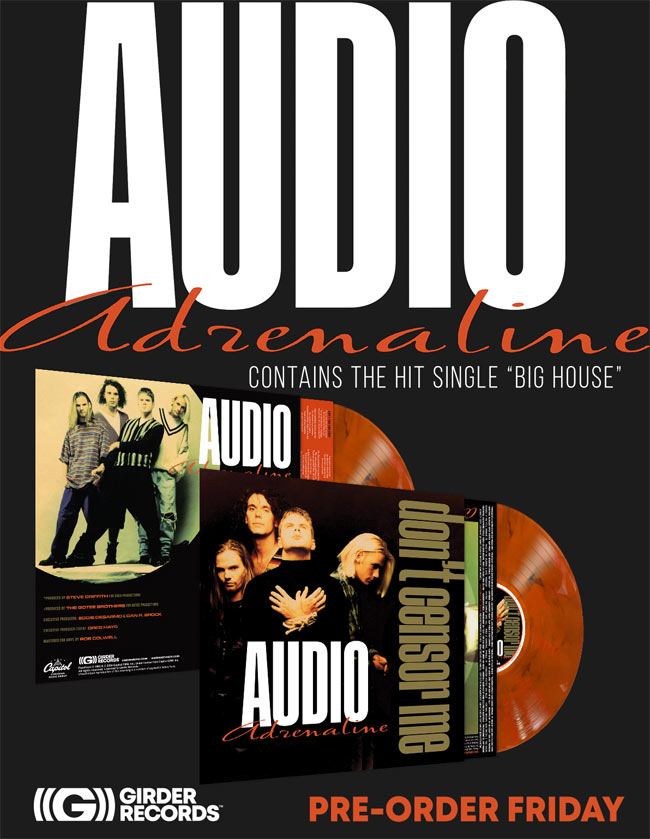 Girder Music to Issue Audio Adrenaline's 1993 Album, 'Don't Censor Me,' on Vinyl