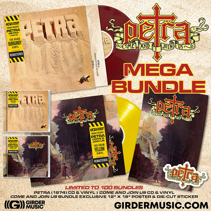 Girder Music Announces New Petra Mega Bundle of First Two Albums Remastered on CD and Vinyl