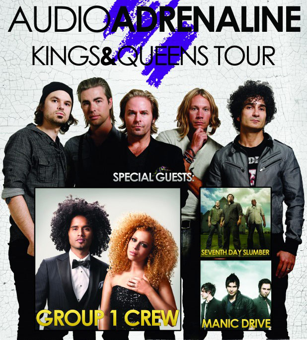 Audio Adrenaline Kings and Queens Tour