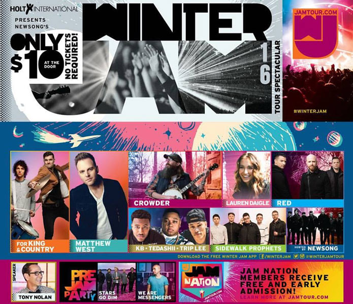 Winter Jam Tour 2016 2016