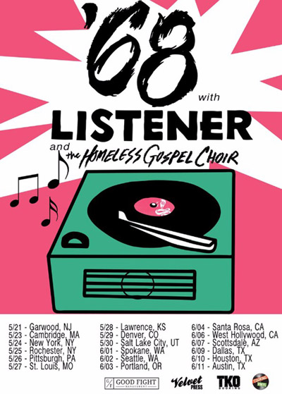 '68/Listener Spring Tour 2017
