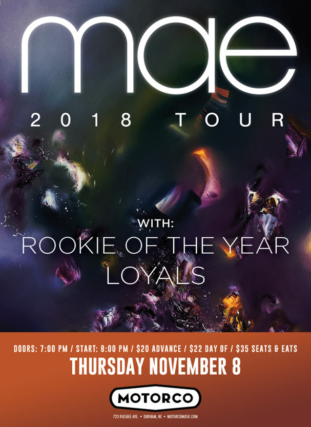 Mae 2018 Fall Tour