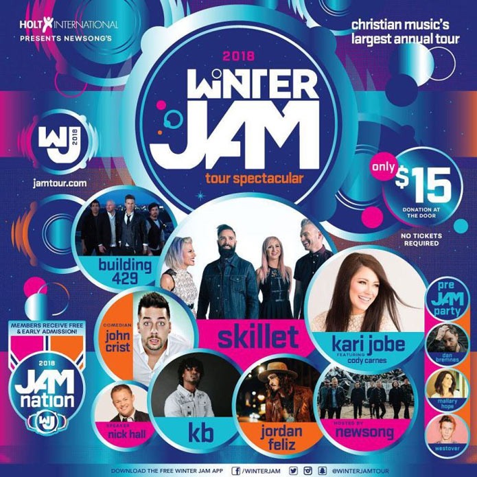 Concert Reviews and Photos Winter Jam Tour 2018