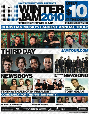 Newsboys reunite for 'Winter Jam