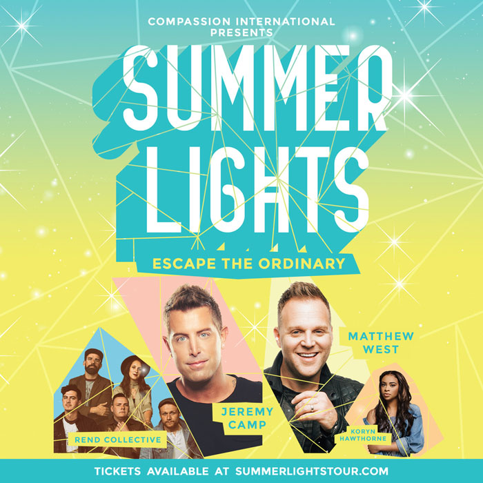 JFH News Jeremy Camp, Matthew West, Rend Collective Unite For "Summer