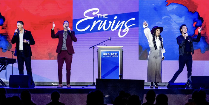 The Erwins Step into the Spotlight at NRB 2021