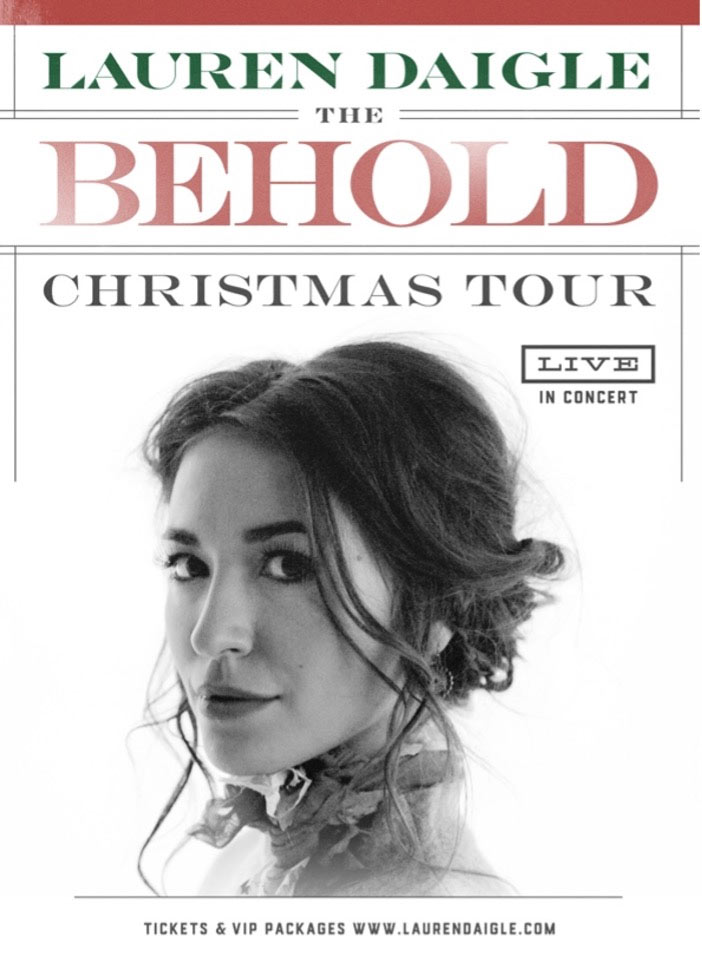 Lauren Daigle Brings Back 'Behold Christmas Tour' for the Holiday Season