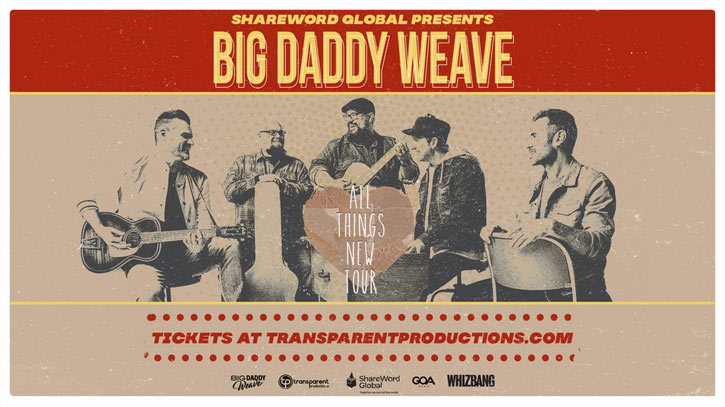 Big Daddy Weave Announces Spring 'All Things New' Tour