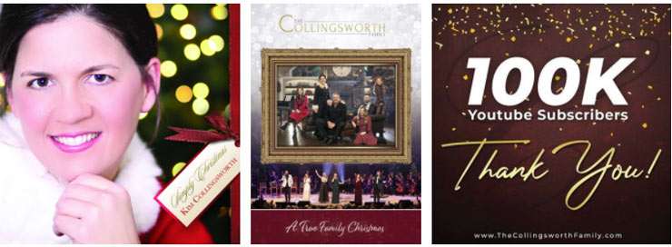 The Collingsworth Family Celebrates Christmas and a YouTube Milestone