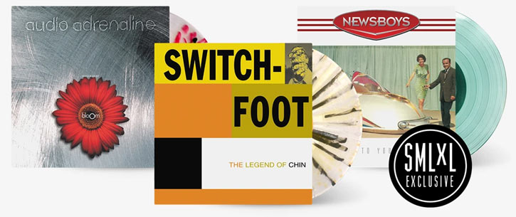 SMLXL Vinyl Debut Three 90s CCM Classics On Vinyl from Switchfoot, Newsboys and Audio Adrenaline