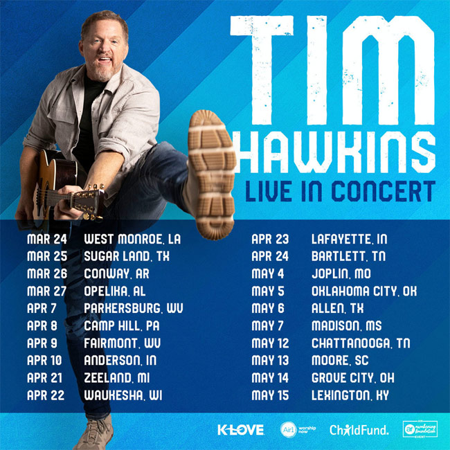 Awakening Events Announces Tim Hawkins Live In Concert Kicking Off In March