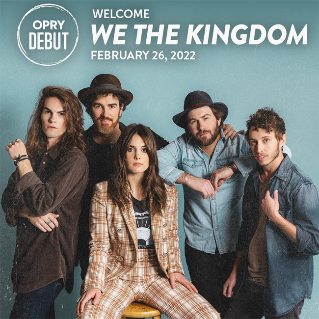 We The Kingdom Announces Grand Ole Opry Debut