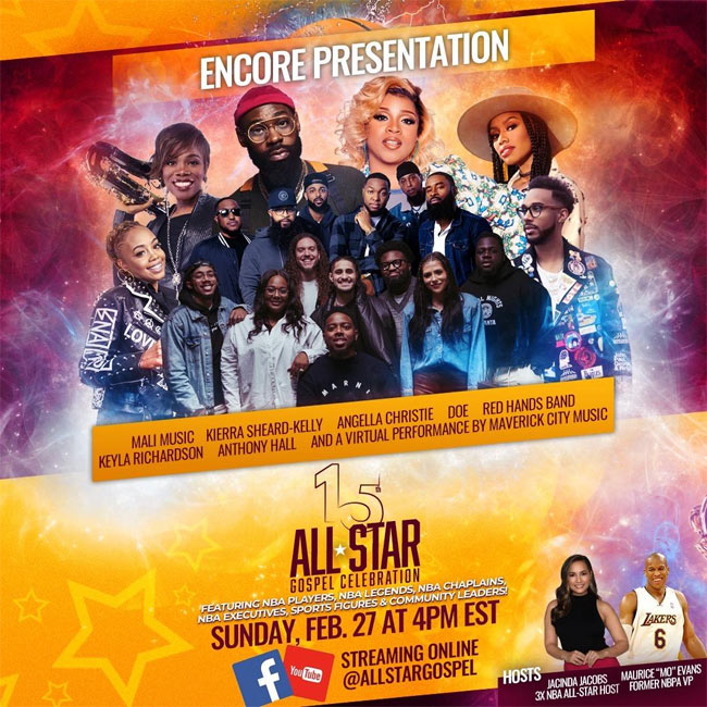15th All Star Gospel Celebration to Encore this Sunday