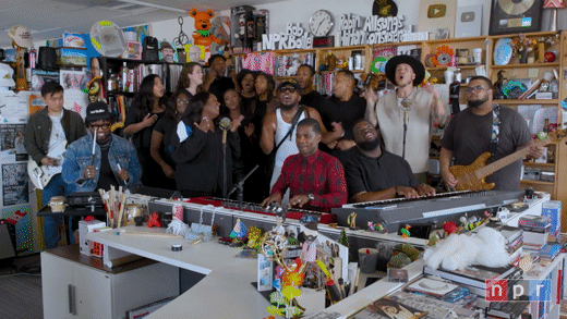 Maverick City Music Join NPR Music In-Office for Black Music Month Tiny Desk Concert
