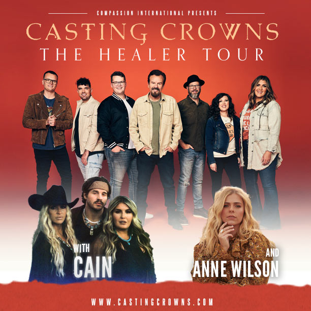 Casting Crowns Announces Fall '22 The Healer Tour - Ticket Pre-Sale Begins Wednesday