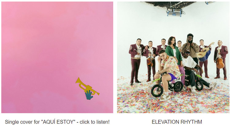 Elevation Rhythm Drops New Single Today, 'AQUI ESTOY'