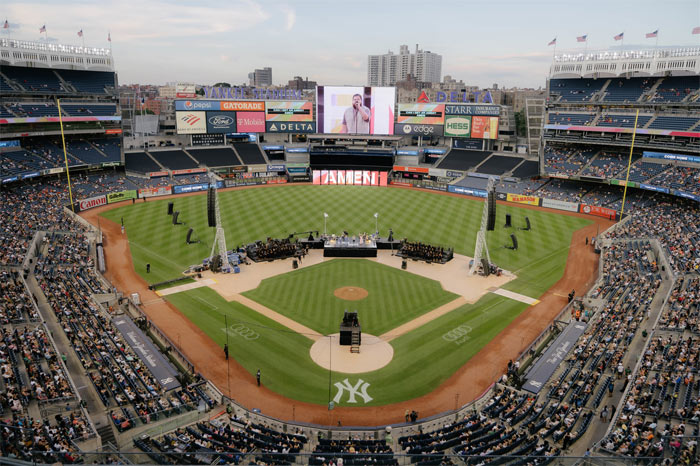 Lakewood Music Debuts Lead Single 'Can I Get An Amen' To Yankee Stadium In New York City