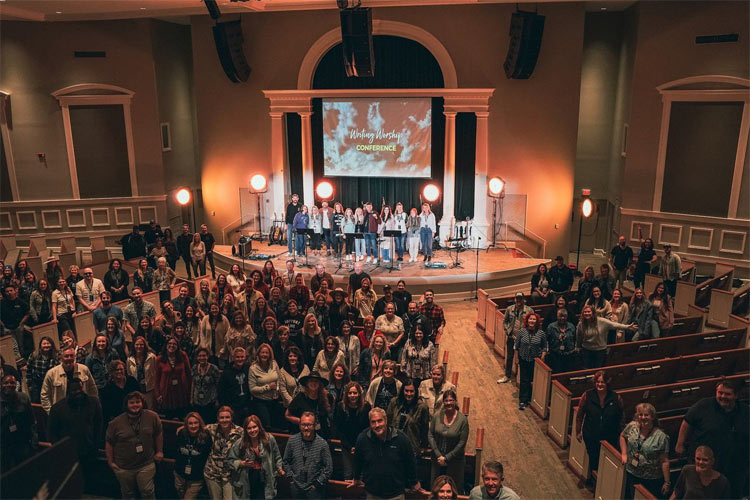 Worship Songwriters from All Around the World Gathered in Historic Franklin, TN for Songwriting, Learning, Worship Nights and Writer's Rounds