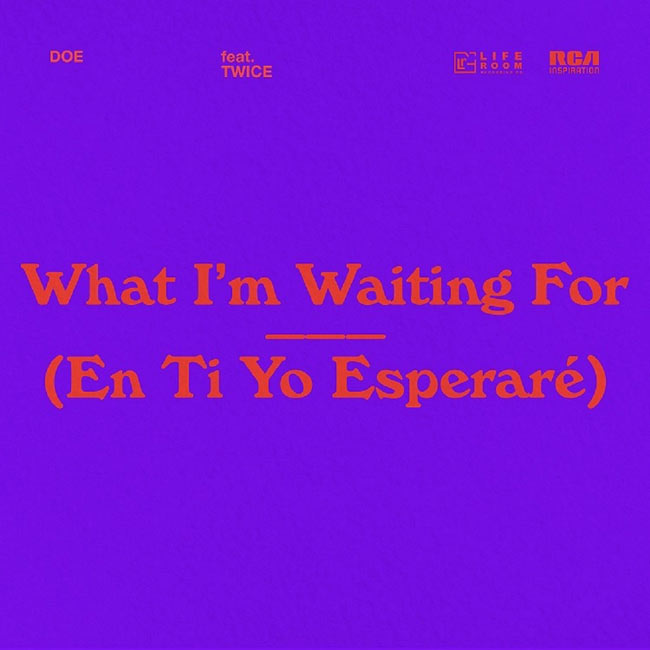 Award-winner DOE, New Spanish Track 'En Ti Yo Esperare' feat. TWICE out now, and NY tour date added