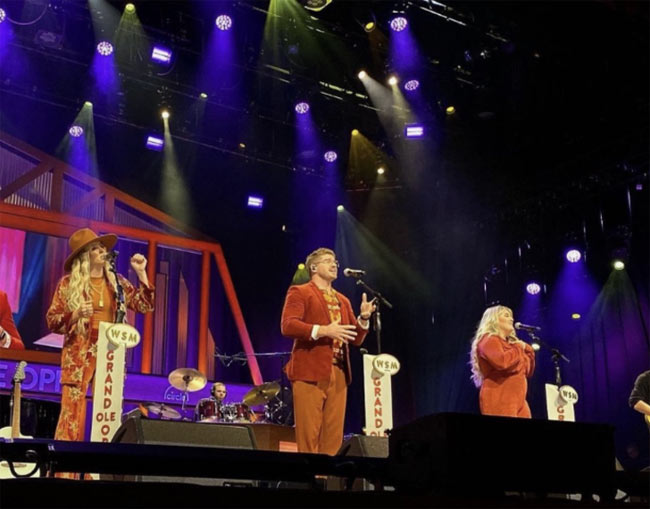 CAIN Wraps 2022 Making Their Grand Ole Opry Debut, Will Hold Free Interactive Christmas Show This Week