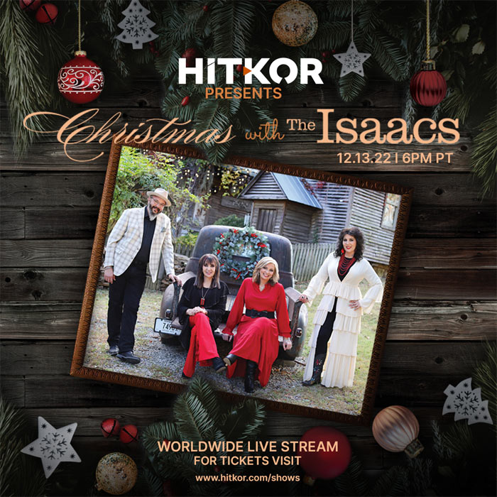 Multi-GRAMMY-Nominated The Isaacs Announce 1st Official Live Streaming Performance