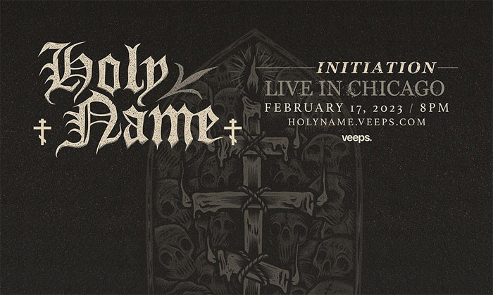 HolyName Announces Livestream of First-Ever Live Performance