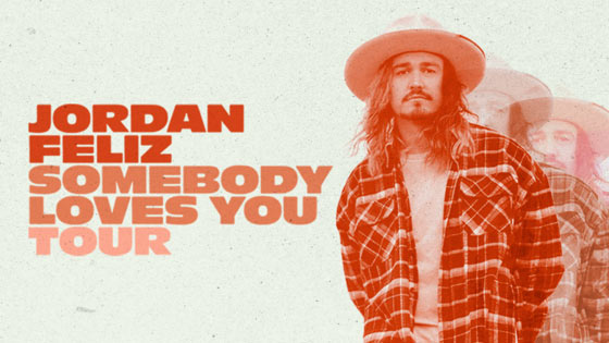 Jordan Feliz 12-City 'Somebody Loves You' Tour Kicks off April 20