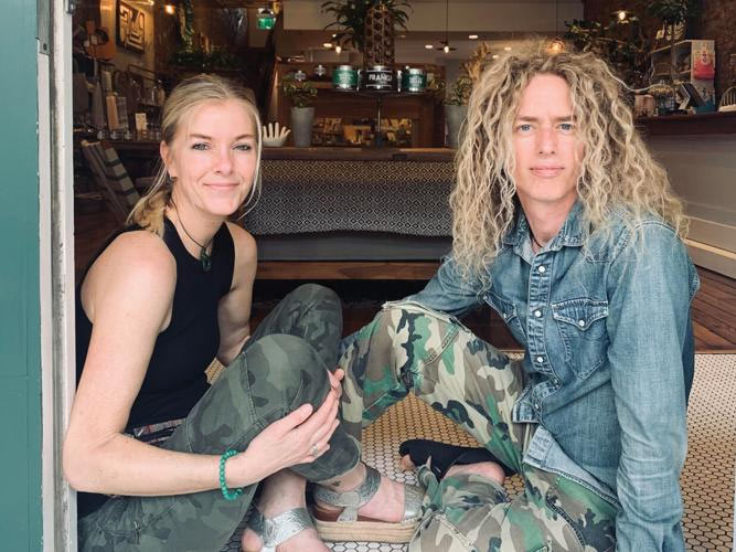 Phil Joel and Wife Heather Open Store 