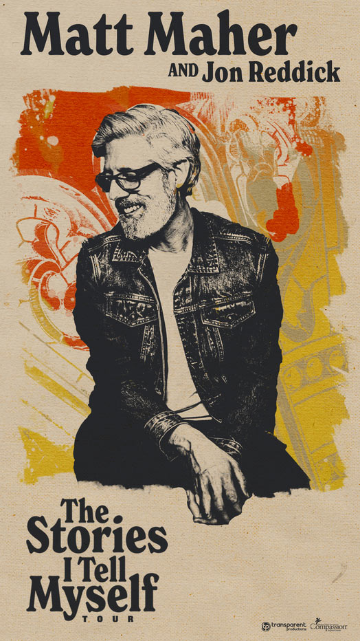 Transparent Productions Announces Matt Maher's 'The Stories I Tell Myself Tour' This Fall
