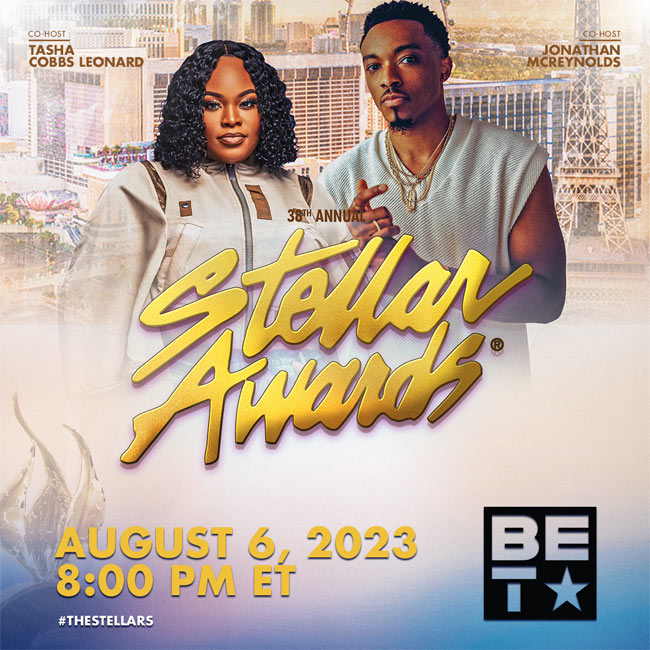 Watch the 38th Stellar Gospel Music Awards on BET, Sun. August 6th at 8/7c