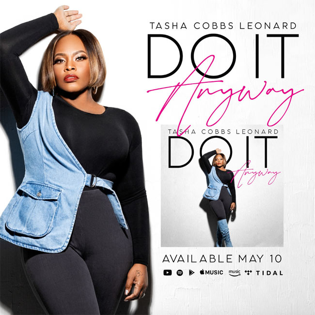 Tasha Cobbs Leonard Reveals Title Track for Debut Book, 'Do It Anyway'