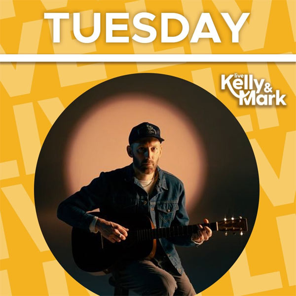 Mat Kearney Performs In Studio on Live with Kelly & Mark on Tuesday, May 14th