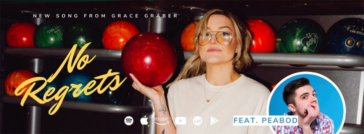 Grace Graber Releases New Single, 'No Regrets,' featuring PEABOD