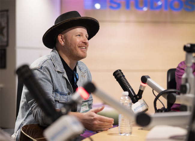 Jordan St. Cyr Lifts Spirits At Seacrest Studios Nashville