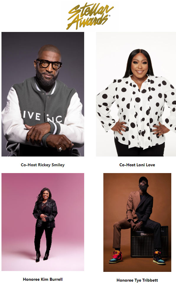 39th Stellar Awards Impacts Las Vegas on July 20th, Hosted by Rickey Smiley and Loni Love