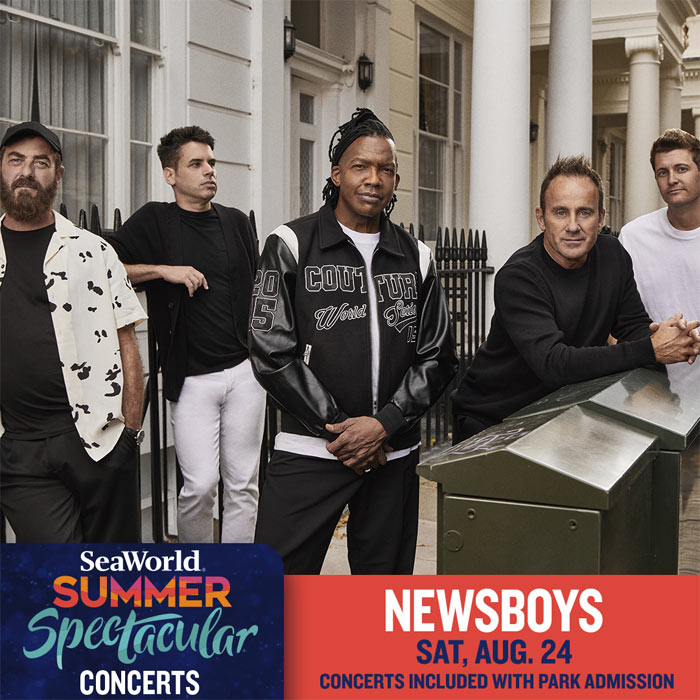 Relient K and Newsboys Rock Out Live at SeaWorld San Diego this Summer