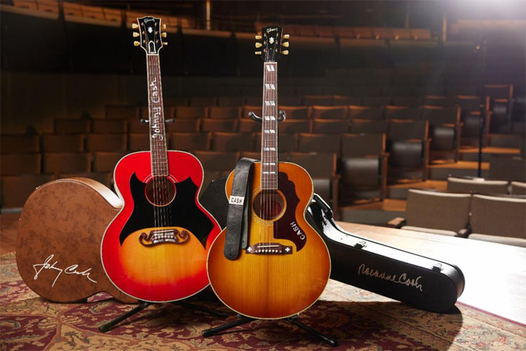 Gibson Announces Johnny Cash SJ-200 and Rosanne Cash J-185