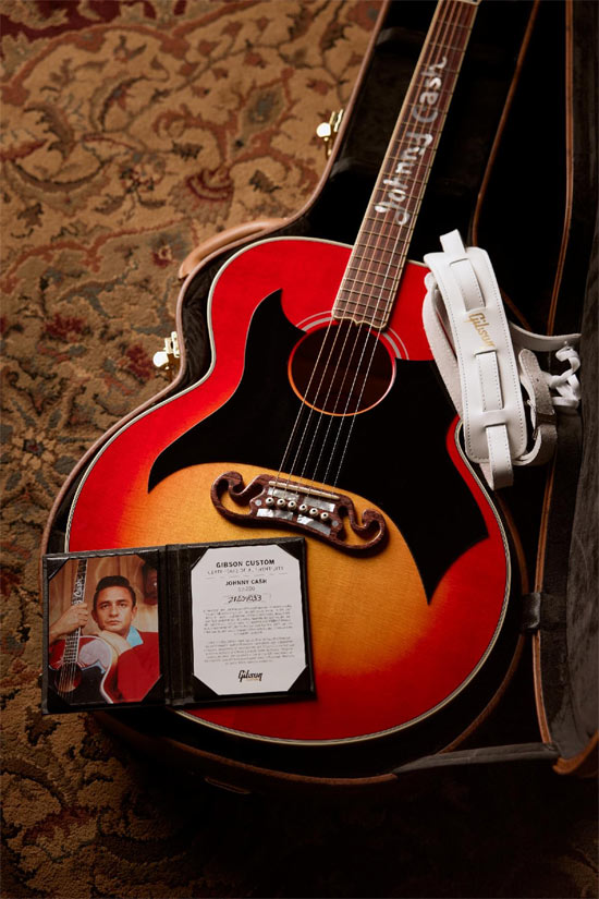 Gibson Announces Johnny Cash SJ-200 and Rosanne Cash J-185