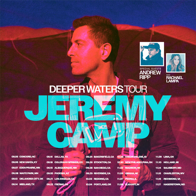 Jeremy Camp Releases 'Deeper Waters (Extended)' via Capitol Christian Music Group