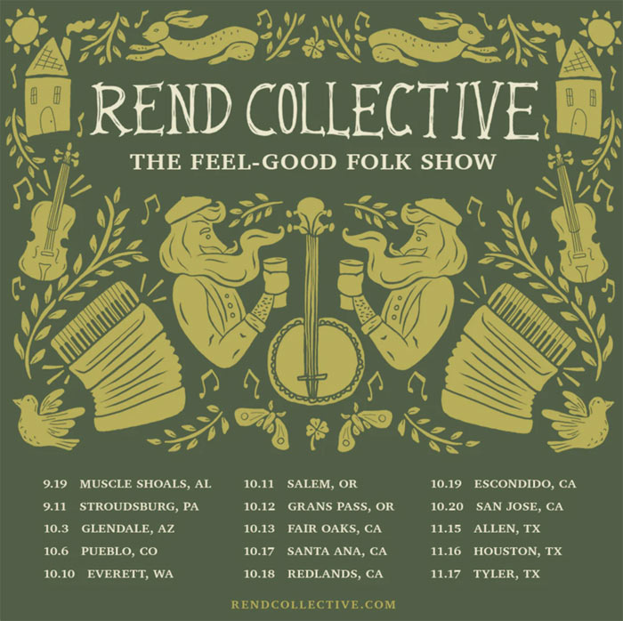 Rend Collective Releases Two New Songs, Available Now