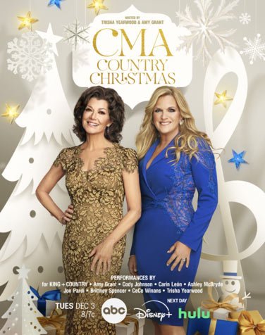 Amy Grant to Co-Host CMA Country Christmas with Trisha Yearwood