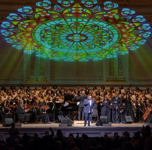 A Night of Inspiration, Carnegie Hall-Ray Chew leads 5th year, with Regina Belle, Shirley Caesar, Erica Campbell, Melvin Crispell, III, Doug E. Fresh, and more