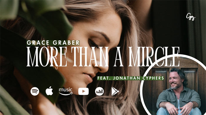 Grace Graber and Jonathan Cyphers Confidently Declare that God is 'More Than A Miracle' on New Single