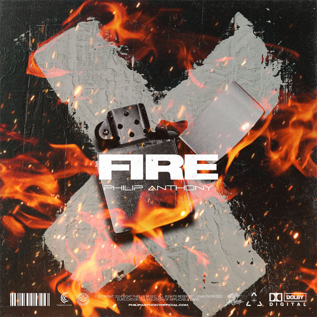 Rap Artist Philip Anthony Ignites the Scene with New Single 'Fire'