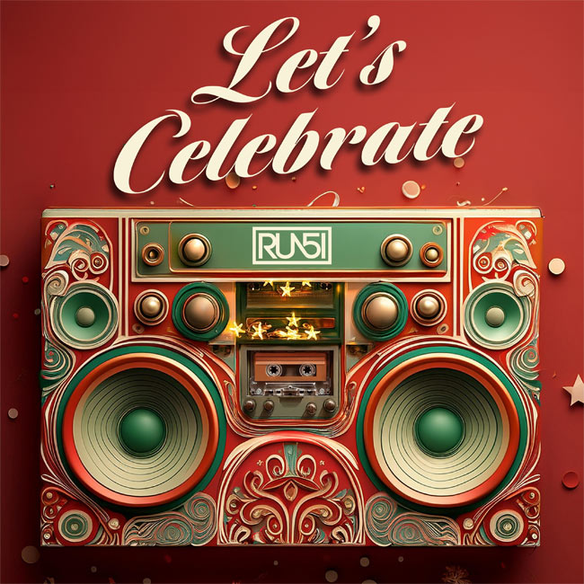 Run51 Releases New Christmas EP 'Let's Celebrate'