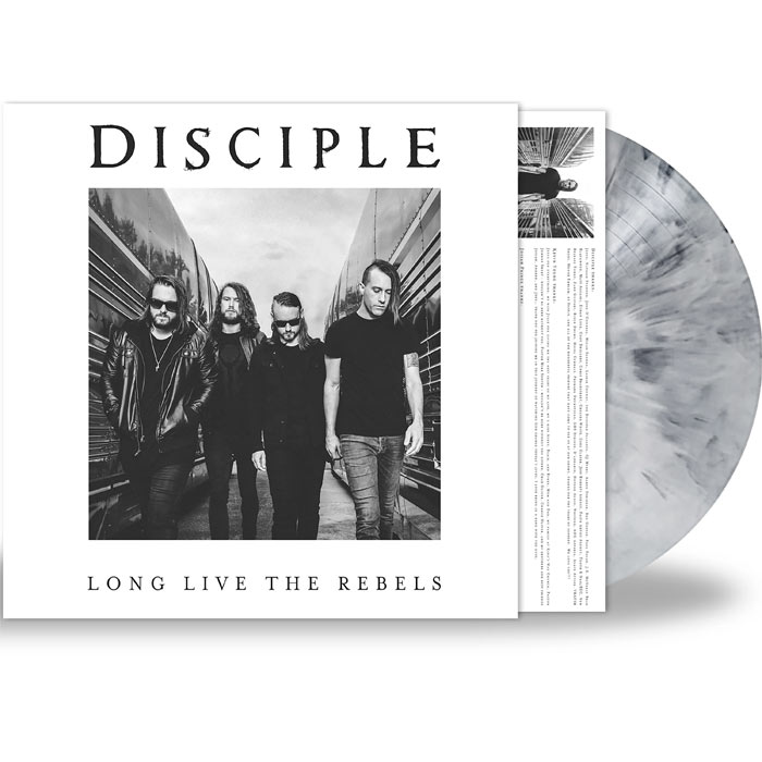 Disciple's 'Long Live the Rebels' Returns on Vinyl in Stunning Silver Bullet Color!