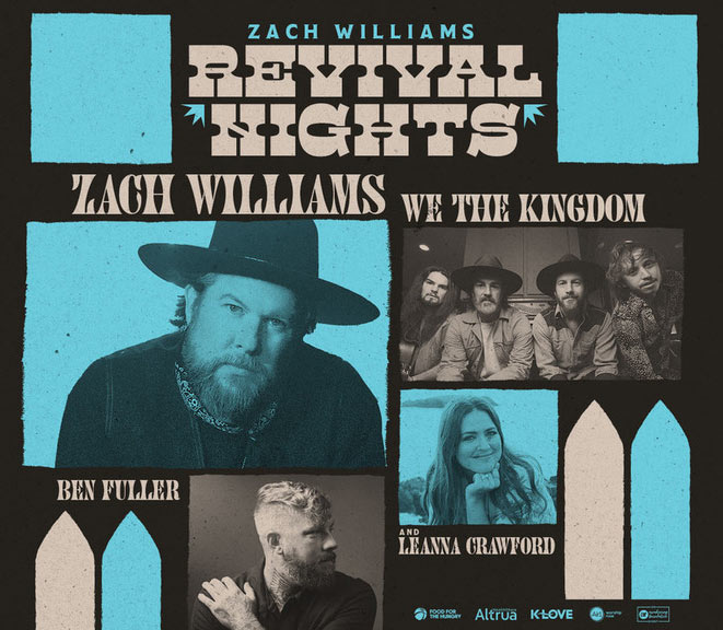 Announcing the Zach Williams Revival Nights Fall 2025 Tour