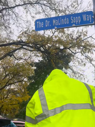 Marvin Sapp Celebrates Street Naming In Honor of Late Wife, Dr. MaLinda P. Sapp