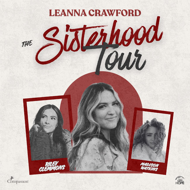 New Artist Of the Year Leanna Crawford Announces The Sisterhood Tour
